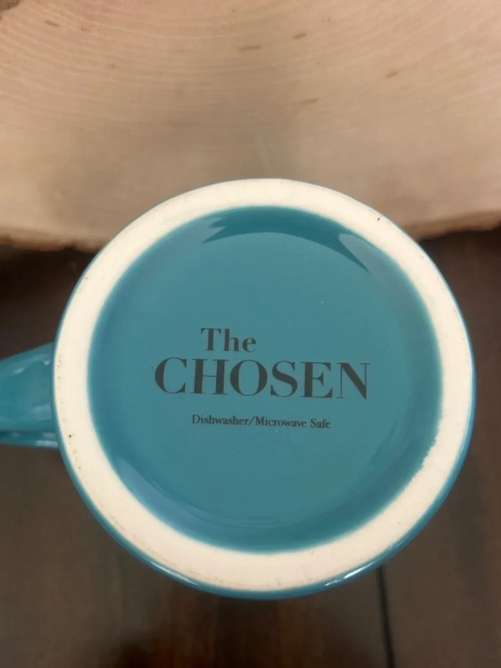 The Chosen TV Series Turquoise Ceramic Mug You Are Mine Isaiah 43:1 Scripture